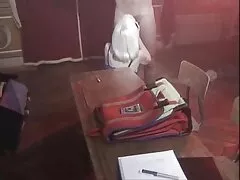 Dejando mi carga de semen en su culo